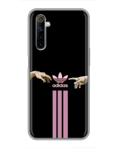 Чехол для Realme 6 с картинкой «Adidas Hands» Чехол для Realme 6 с картинкой «Adidas Hands»