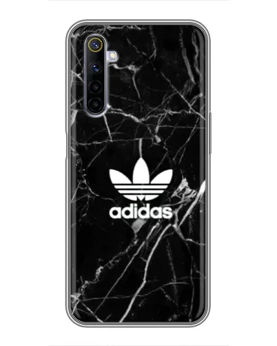 Чехол для Realme 6 с картинкой «Белый мрамор Adidas» Чехол для Realme 6 с картинкой «Белый мрамор Adidas»