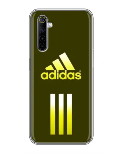 Чехол для Realme 6 с картинкой «Оливковый градиент Adidas» Чехол для Realme 6 с картинкой «Оливковый градиент Adidas»