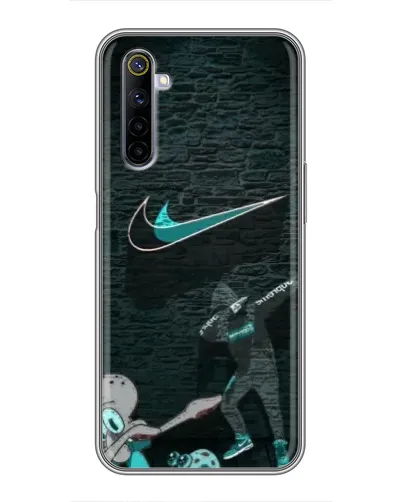 Чехол для Realme 6 с картинкой «Спортивный арт Nike» Чехол для Realme 6 с картинкой «Спортивный арт Nike»
