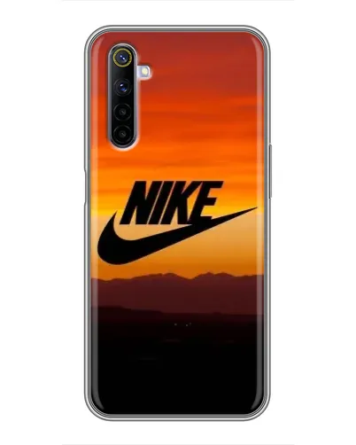Чехол для Realme 6 с картинкой «Nike — вечерний горизонт» Чехол для Realme 6 с картинкой «Nike — вечерний горизонт»