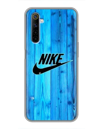 Чехол для Realme 6 с картинкой «Голубое дерево Nike» Чехол для Realme 6 с картинкой «Голубое дерево Nike»