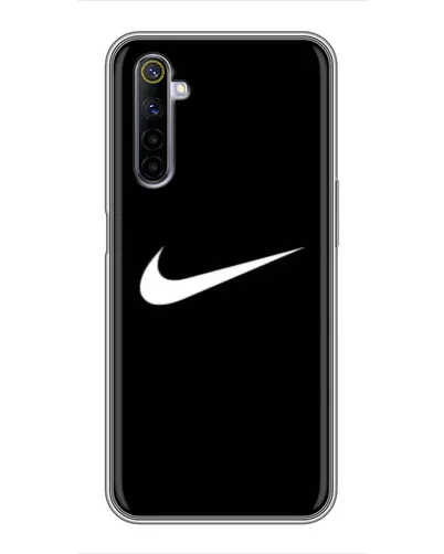 Чехол для Realme 6 с картинкой «Минималистический Найк» Чехол для Realme 6 с картинкой «Минималистический Найк»