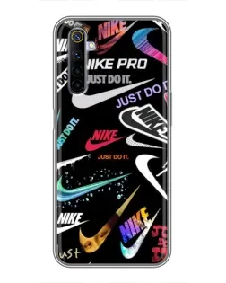 Чехол для Realme 6 с картинкой «Nike — роскошь»