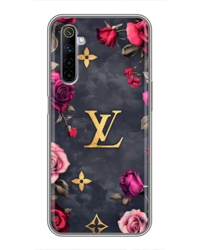 Чехол для Realme 6 с картинкой «Цветочный Louis Vuitton» Чехол для Realme 6 с картинкой «Цветочный Louis Vuitton»