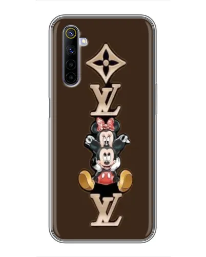 Чехол для Realme 6 с картинкой «LV и Микки Маус» Чехол для Realme 6 с картинкой «LV и Микки Маус»