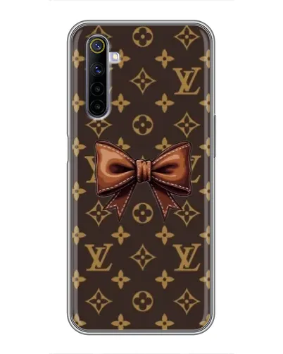 Чехол для Realme 6 с картинкой «LV с бантом» Чехол для Realme 6 с картинкой «LV с бантом»