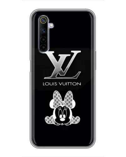Чехол для Realme 6 с картинкой «LV и Минни Маус» Чехол для Realme 6 с картинкой «LV и Минни Маус»