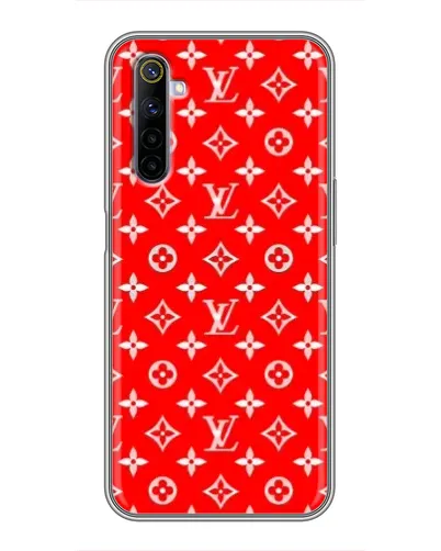 Чехол для Realme 6 с картинкой «Яркий паттерн LV» Чехол для Realme 6 с картинкой «Яркий паттерн LV»