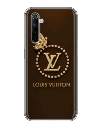 Чехол для Realme 6 с картинкой «LV — золотая печать» Чехол для Realme 6 с картинкой «LV — золотая печать»