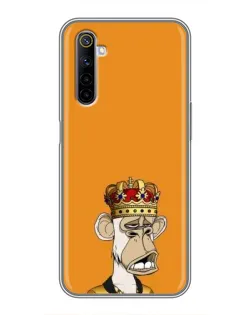 Чехол для Realme 6 с картинкой «Золотая обезьяна Bored Ape» Чехол для Realme 6 с картинкой «Золотая обезьяна Bored Ape»