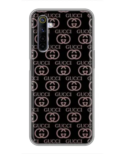 Чехол для Realme 6 с картинкой «Классическая монограмма Gucci» Чехол для Realme 6 с картинкой «Классическая монограмма Gucci»