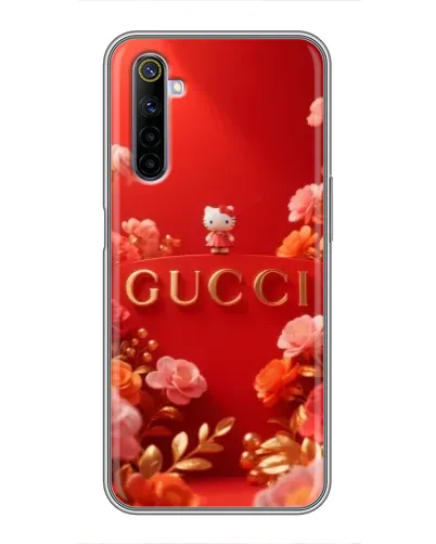Чехол для Realme 6 с картинкой «Gucci — золотой сад» Чехол для Realme 6 с картинкой «Gucci — золотой сад»