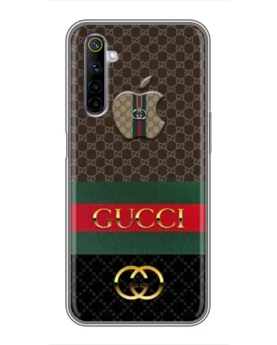 Чехол для Realme 6 с картинкой «Gucci — брендированный десерт» Чехол для Realme 6 с картинкой «Gucci — брендированный десерт»