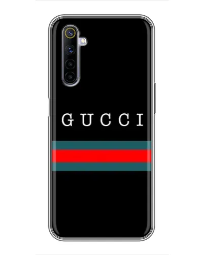 Чехол для Realme 6 с картинкой «Gucci — красный пояс» Чехол для Realme 6 с картинкой «Gucci — красный пояс»