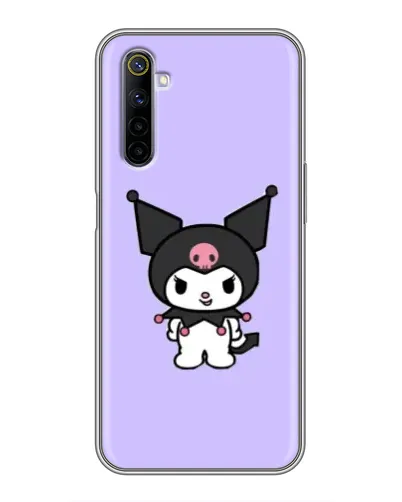 Чехол для Realme 6 с картинкой «Kuromi — нежный фиолетовый» Чехол для Realme 6 с картинкой «Kuromi — нежный фиолетовый»