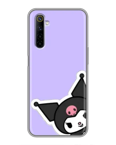 Чехол для Realme 6 с картинкой «Забавная Kuromi» Чехол для Realme 6 с картинкой «Забавная Kuromi»