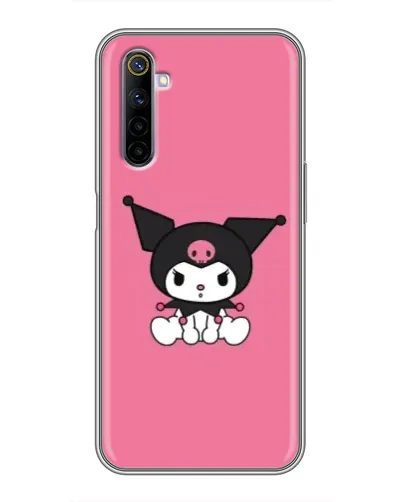 Чехол для Realme 6 с картинкой «Хмурая Kuromi» Чехол для Realme 6 с картинкой «Хмурая Kuromi»
