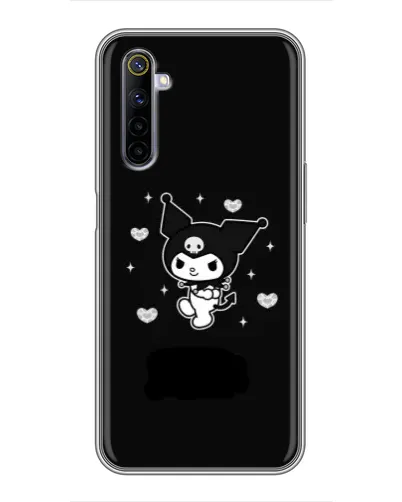 Чехол для Realme 6 с картинкой «Черная Куроми» Чехол для Realme 6 с картинкой «Черная Куроми»