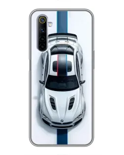 Чохол для Realme 6 з картинкою «Вид зверху — BMW M»