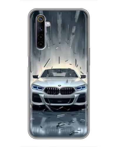Чехол для Realme 6 с картинкой «BMW в свете фар» Чехол для Realme 6 с картинкой «BMW в свете фар»