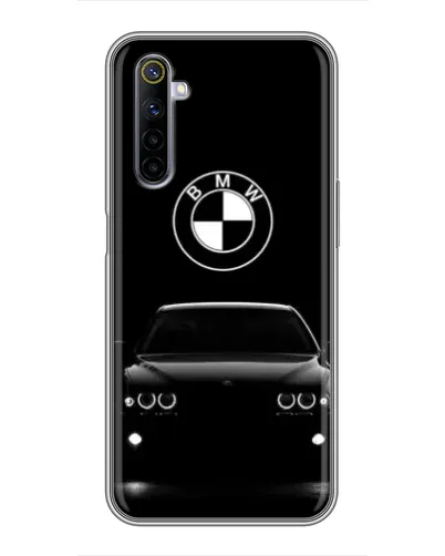 Чехол для Realme 6 с картинкой «BMW — взгляд из темноты» Чехол для Realme 6 с картинкой «BMW — взгляд из темноты»
