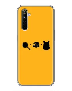 Чехол для Realme 6 с картинкой «BMW — современная классика»