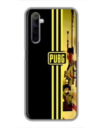 Чехол для Realme 6 с картинкой «PUBG — камуфляжный шлем» Чехол для Realme 6 с картинкой «PUBG — камуфляжный шлем»
