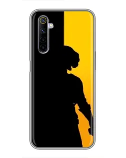 Чехол для Realme 6 с картинкой «Тень воина PUBG»