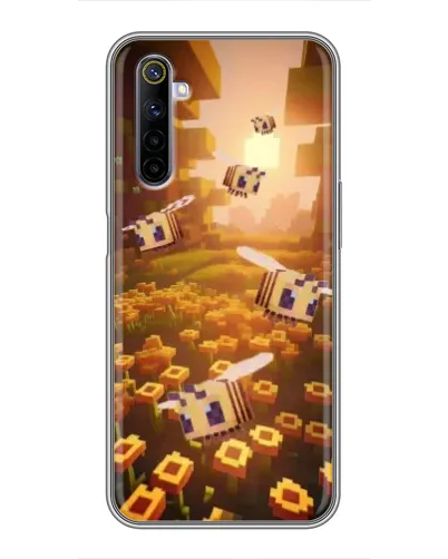 Чехол для Realme 6 с картинкой «Поле подсолнухов» Чехол для Realme 6 с картинкой «Поле подсолнухов»
