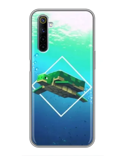 Чохол для Realme 6 з картинкою «Черепаха Minecraft» Чохол для Realme 6 з картинкою «Черепаха Minecraft»