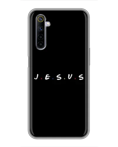 Чехол для Realme 6 с картинкой «Точки веры J.E.S.U.S.» Чехол для Realme 6 с картинкой «Точки веры J.E.S.U.S.»