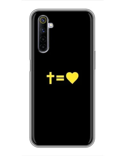 Чехол для Realme 6 с картинкой «Сердце и Крест» Чехол для Realme 6 с картинкой «Сердце и Крест»