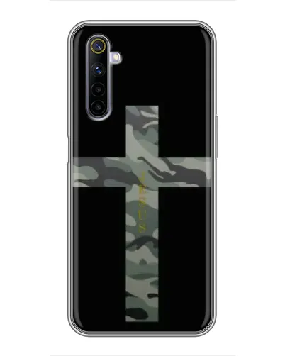 Чехол для Realme 6 с картинкой «Милитари Крест» Чехол для Realme 6 с картинкой «Милитари Крест»