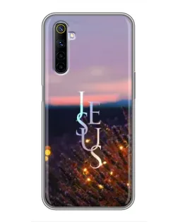 Чехол для Realme 6 с картинкой «Свет Божий ночью»