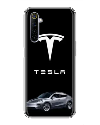 Чехол для Realme 6 с картинкой «Tesla Model Y» Чехол для Realme 6 с картинкой «Tesla Model Y»