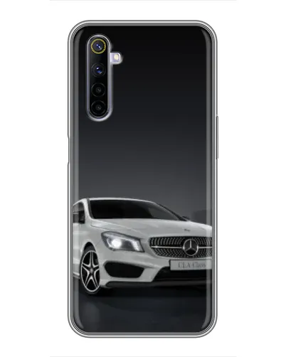 Чехол для Realme 6 с картинкой «Mercedes AMG GT Silver» Чехол для Realme 6 с картинкой «Mercedes AMG GT Silver»