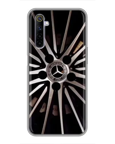 Чехол для Realme 6 с картинкой «Диск Mercedes» Чехол для Realme 6 с картинкой «Диск Mercedes»