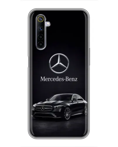 Чехол для Realme 6 с картинкой «Mercedes — решетка радиатора» Чехол для Realme 6 с картинкой «Mercedes — решетка радиатора»