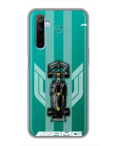 Чехол для Realme 6 с картинкой «Mercedes AMG Petronas» Чехол для Realme 6 с картинкой «Mercedes AMG Petronas»