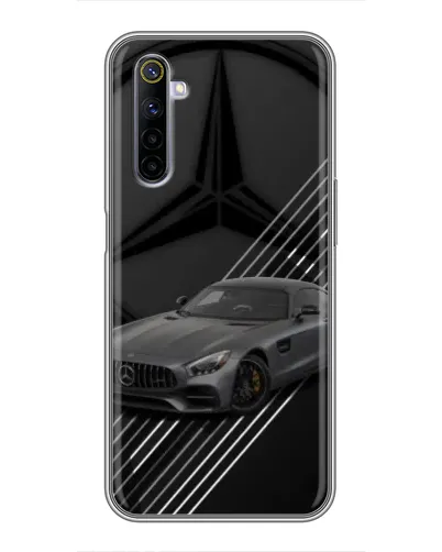 Чехол для Realme 6 с картинкой «Mercedes AMG — графика» Чехол для Realme 6 с картинкой «Mercedes AMG — графика»
