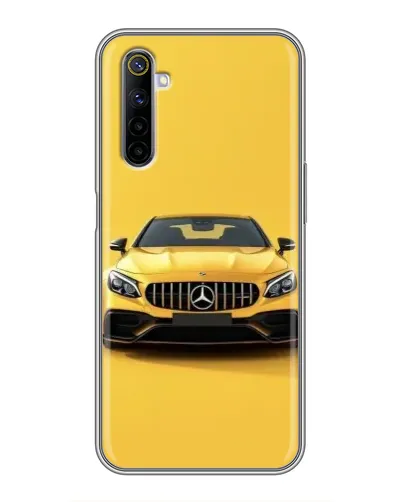 Чехол для Realme 6 с картинкой «Желтый Mercedes GT» Чехол для Realme 6 с картинкой «Желтый Mercedes GT»