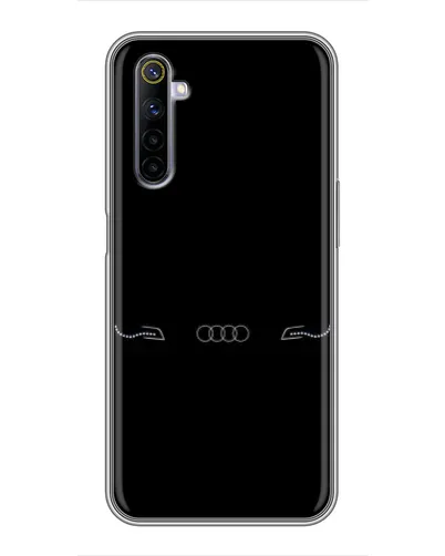 Чехол для Realme 6 с картинкой «Audi — световой подпись» Чехол для Realme 6 с картинкой «Audi — световой подпись»