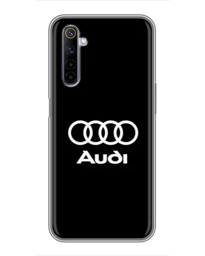 Чехол для Realme 6 с картинкой «Классическое лого Audi» Чехол для Realme 6 с картинкой «Классическое лого Audi»