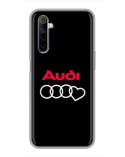 Чехол для Realme 6 с картинкой «Логотип Audi Heart» Чехол для Realme 6 с картинкой «Логотип Audi Heart»
