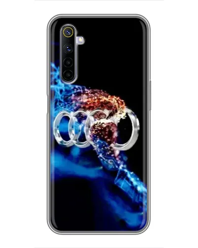 Чехол для Realme 6 с картинкой «Энергия лого Audi» Чехол для Realme 6 с картинкой «Энергия лого Audi»