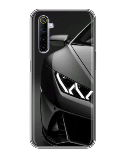 Чехол для Realme 6 с картинкой «Lamborghini фары детализация» Чехол для Realme 6 с картинкой «Lamborghini фары детализация»
