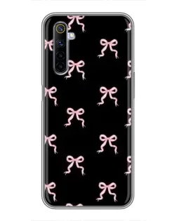 Чехол для Realme 6 с картинкой «Бант-цветок»