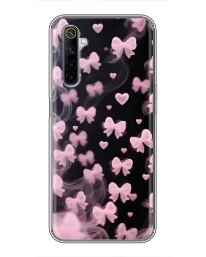 Чехол для Realme 6 с картинкой «Неоновое кружево» Чехол для Realme 6 с картинкой «Неоновое кружево»