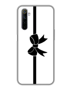 Чехол для Realme 6 с картинкой «Вертикальный бант»